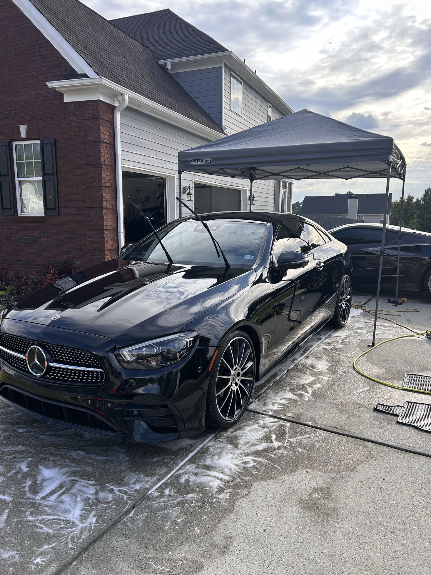 Mercedes E-Class freshly detailed
